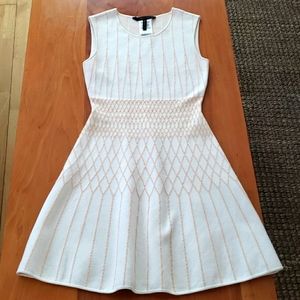 BCBG MaxAzria Wilma Dress in White